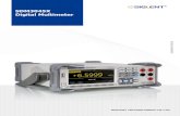 SDM3045X Digital Multimeter - Siglent · 2 nF 10 μA 0.001 nF 3+10 20 nF 10 μA 0.01 nF 1+10 200 nF 100 μA 0.1 nF 1+9 2 μF 100 μA 0.001 μF 1+10 20 μF 1 mA 0.01 μF 1+10 200 μF