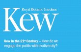 Kew in the 21st Century How dowe engage the public with ... · Foresight Africa Report 2016 () Cairo, Egypt ia s/ slav v 3. Botanic Gardens Botanic gardens must be seen to have contemporary
