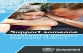Support someone experiencing domestic and family violence · Support someone experiencing domestic and family violence. 2 If English isn’t your first language and you need help