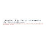 Audio Visual Standards & Guidelinesweb/@its/doc… · audio visual standards & guidelines these guidelines provide guidance to internal and external clients of uow av services, about