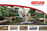 MC1 Professional Pushbrooms - Harper Brush · It is excellent for removing dust and light dirt from smooth sur-faces. ... Often used in street brooms. Synthetic fibers: Synthetic