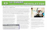 Projects Nearing Advertisement U SWATU SWAT PROJECTS IN ...€¦ · USWAT (Utility Special Work Assignment Team)-in which many of the utilities are involved-and made Volume 1 | Issue