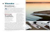 Tests - ARImedia.channelblade.com/.../BaylinerElementXR7_BTGMar2015.pdf · 2015-04-06 · the XR7’s rear-facing loungers with stainless-steel rails that match the boat’s freeboard.