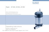 Type 2103,4052eOp21e05 - burkert.poznan.pl · luxury food and food processing industry bottling plant chemical engineering pharmaceutics biotechnology 6 sTrucTure anD funcTiOn 6.1