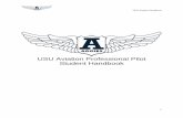 USU Aviation Professional Pilot Student Handbook Handbook.pdf · 2019-06-27 · 2019 Student Handbook 2 Welcome to the USU Aviation Technology-Professional Pilot Program. We hope
