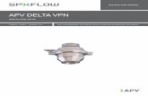 APV DELTA VPN - SPX Flow · A Ø D A Ø D B B1 4 APV_VPN_UK-3_082019.indd UK Non-return valve DELTA VPN Instruction manual: rev. 3 APV 5. Dimensions DELTA VPN II – DIN and ISO with