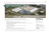 INDUSTRIAL SPACE AVAILABLE DUKE REALTY TURNPIKE … · 561.478.0330 West Palm Beach 561.394.2100 Boca Raton 561.707.5558 Mobile DUKE REALTY TURNPIKE CROSSING - BUILDINGS 1- 6 West