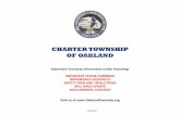 CHARTER TOWNSHIP OF OAKLAND...Oakland Township registered voters may request an Application for Absentee Ballot by phoning the Clerk’s Office at 248.651.4440 x200 or x218 or by visiting