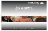 Languages and Cultures€¦ · BSc (Hons) German Studies and Computing Which languages can I study at which 4 years GR42 AAB BA (Hons) German Studies and English Literature 4 years
