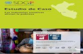 Estudio de Caso - Sustainable Development Goals Fund · Distrito de Písac’. ! • Financiación a 94 iniciativas empresariales y 3 consorcios de productoras artesanales.! • 45