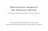 Maximum Impact by Wayne Mack - s3.amazonaws.coms3.amazonaws.com/...Wayne-Maximum-Impact-Workbook.pdf · Wayne Mack, Maximum Impact, P&R Publishing, NJ, 2010. ISBN: 978-1-59638-204-6