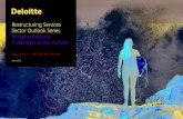 Restructuring Services Sector Outlook Series ... - Deloitte US · Restructuring Services Sector Outlook Series Bringing industry challenges to the surface 5 Key considerations for