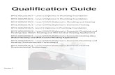 Qualification Guide - NOCN...The Level 2 NVQ Diploma in Domestic Heating or Plumbing and Heating is a pre-requisite qualification to the Level 3 NVQ Diploma in Domestic Heating Contents