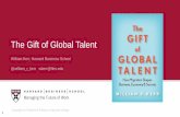 The Gift of Global Talent - OECD.org - OECD · in the SF Bay area exceeds all patenting in Boston 3. In 2030, the number of young college graduates in Brazil ... • A Trump Slump