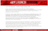 Launch Season - Sales Page Swipe Filejamiestenhouse.com/members/wp-content/...Linkdin and Periscope / Meerkat. We will discuss your launch branding, the type of sequence you should
