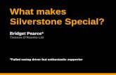 What makes Silverstone Special? · Terence O’Rourke Ltd The planner’s perspective "This is an interesting circuit, because it has inclines. ... •Brands Hatch challenge •A43