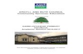 ARGYLL AND BUTE COUNCIL Community Services: ... ARGYLL AND BUTE COUNCIL Community Services: Education GARELOCHHEAD PRIMARY Handbook Academic Session 2016/2017 This document is available