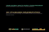 GS1 STANDARDS IMPLEMENTATION...ii GS1 STANDARDS IMPLEMENTATION Summary of Key Findings and Additional Recommendations February 10, 2017 This publication was produced for review by