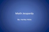 Math Jeopardy - coeweb.astate.educoeweb.astate.edu/hhicks/Technology/jeopardy.pdf · Math Jeopardy By: Harley Hicks. Multiplication Division Fractions Percentages 100 100 100 100