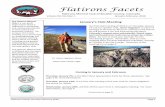 FMC Newsletter - 2016-01 · Flatirons Facets, January‐February 2016 Page 7 FMC Holiday Party The club show was over and it was time to celebrate the holidays.