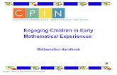 Engaging Children in Early Mathematical Experiencesdownloads.capta.org/con/handouts/2015/C06-Engaging... · Engaging Children in Early Mathematical Experiences Dedication CPIN’s