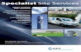 VES Specialist Site Services · 2017-01-11 · VES Specialist Site Services. are specialists in energy efficient repair and refurbishment of . air handling, packaged air conditioning