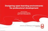 Designing open learning environments for professional ...core.ac.uk/download/pdf/ The association of