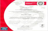 Original certification date: 17.112013. Certificate number ...€¦ · Version number: 2 Revision date: 9.11.2018. SITES NAFTACHEM doo, Vojvode Putnika 79, 21208 Sremska Kamenica
