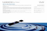 Get in the Fast Lane - Linksys · 2014-10-28 · Ultra RangePlus Wireless-N USB Network Adapter with Dual-Band Model: WUSB600N (EU) Get in the Fast Lane Plug the Dual-N Band Wireless