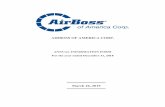 AIRBOSS OF AMERICA CORP. · 2019-04-16 · October 2013 to add to our speciality rubber products offering with injection molding capabilities for the automotive industry. In 2016,