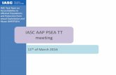 IASC AAP PSEA TT meeting - Welcome to the IASC | IASC · 2016-04-11 · PSEA in the RMMP project. Irak Niger The Niger HCT has created a task force Redevabilité which came up with