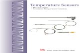 Temperature Sensors...Responsiveness of sensors 59 59 Temperature sensors for extremely small surface ST-55,ST-56 Adhesive and exposed tip type temperature sensors ST-50,ST-51 Thermocouple