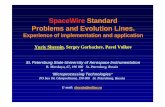 SpaceWire Standard Problems and Evolution Lines. ISWS 2003...آ  assembling/disassembling into a sequence