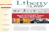 LAW Inside This Issueij.org/images/pdf_folder/liberty/ll_12_10.pdfworks diligently to stop entrepreneurs from ever getting their small businesses off the ground. Sure, government officials