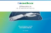 Elastomers · ELASTOMERS Tailor-made COMPOUNDS BIOPLASTICS MASTERBATCHES Biodegradable PLASTICS „ In the beginning, everything was just a dream „ 1993 RADKA Czech & Slovak 2007