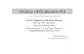 History of Computer Art - uni-muenchen.deiasl.uni-muenchen.de/links/GCA X Computer Games.pdf · 1 History of Computer Art Part X: Computer and Video Games Seminar, 28nd April 2014