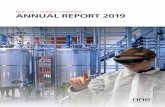 NNE A/S – PARENT COMPANY ANNUAL REPORT …ANNUAL REPORT 2019 – 15 Revenue and operating performance NNE A/S reported a revenue of DKK 983 million in 2019 (2018 DKK 1,261 million),