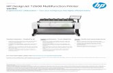 HP DesignJet T2600 Multifunction Printerh20195. · quickly accessing shared folders to print and scan. Empower your workforce. Easily print and share jobs from the cloud with your