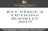 Key Stage 4 Options Booklet 2019 Examinat… · spend and will spend 5 hours per fortnight in Year 10 and 4 hours per fortnight in Year 11 in specialist rooms. During the first part