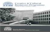 Creative & Cultural Businesses ProgrammeIn India, more than 30 Million craftspersons are involved in the challenges that inhibit large-scale investment from the corporate houses. However,