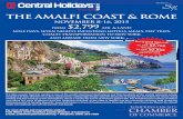 THE AMALFI COAST & ROMEcloud.chambermaster.com/userfiles/UserFiles/... · 1/20/2015  · Day 9 - RomeThis morning experience a very special privately guided tour of the priceless