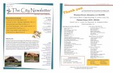 Volume XXIIII, No. 3 September 2019 The City Newsletter42E0CBDC-5516-467A-B9BA... · VOLUME XXIIII, NO. 3 PAGE 3 PAGE 4 THE CITY NEWSLETTER Recycling News Nov. 12th ~ Leaf & Grass