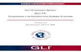 GLI General Proposal Template Letter · Chapter 1: Introduction to Interactive Gaming Systems . 1.1 Introduction . 1.1.1 General Statement Gaming Laboratories International, LLC (GLI)