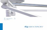 Ergon 3 - Skytron, LLC · Complete coverage extends beyond 360° Skytron helps healthcare facilities realize a whole new degree of coverage. Ergon 3 booms . are designed to provide