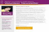 MANAGER S NOTE - Women's and Children's Hospitalwch.sa.gov.au/support/volunteer/newsletter/files-july-2018/assets/... · wonderful contribution and the welcome difference that you,
