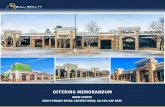Offering Memorandum- Public - Edits Here · 2020-07-08 · 452,000 SF combined, with a combined occupancy rate of ± 97% • Excellent visibility and access from 3 curb cuts including