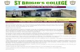 Excelling in Life, Led by Faith. - St Brigid's College · 2017-06-01 · Newsletter No. 16 1st June 2017 FROM THE PRINCIPAL: MR. PETER GUTTERIDGE ... like abseiling, surfing, sand