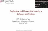 Deployable and Measurable Security in Software and Systemspeople.cs.vt.edu/~danfeng/Yao-Measurement-Keynote-ACM-TURC-2019.pdfSummary of Measurement Findings on the Payment Card Industry