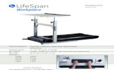 Treadmill Desk - 360 Fitness Superstore Treadmill Desk DISPLAY READOUTS DESKTOP HEIGHT BELT SPEED BELT
