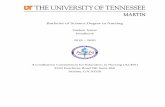 Bachelor of Science Degree in Nursing...The faculty of the Department of Nursing accepts the philosophy of The University of Tennessee at Martin supporting the goal to educate and